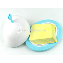 oval shape cheese dish with silicone